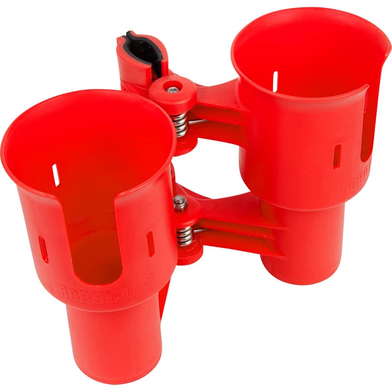 ROBOCUP, (Red), Best Cup Holder for Drinks, Fishing Rod/Pole, Boat, Beach Chair, Golf Cart, Wheelchair, Walker, Drum Sticks, Microphone Stand - Image 3